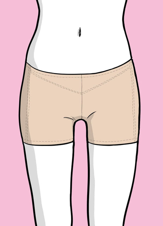 BW1649 Butt Booster Boyshort Eye Candy Sensation