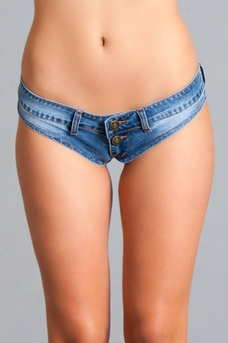 BWJ2BL Suns Out Buns Out - Medium Wash Eye Candy Sensation