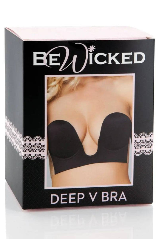 BWXB093BK Deep V Bra - Eye Candy Sensation
