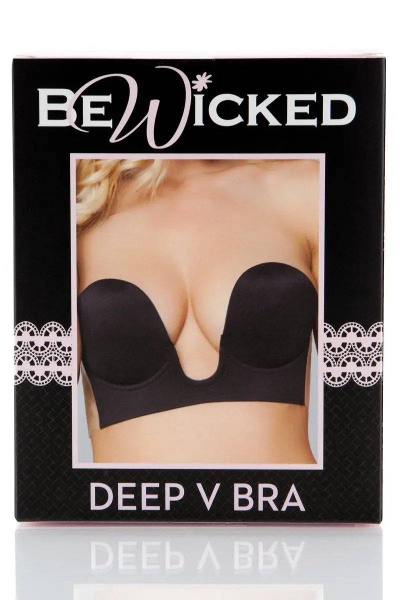 BWXB093BK Deep V Bra - Eye Candy Sensation