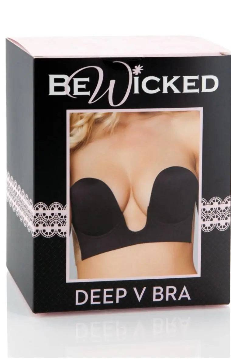 BWXB093BK Deep V Bra - Eye Candy Sensation