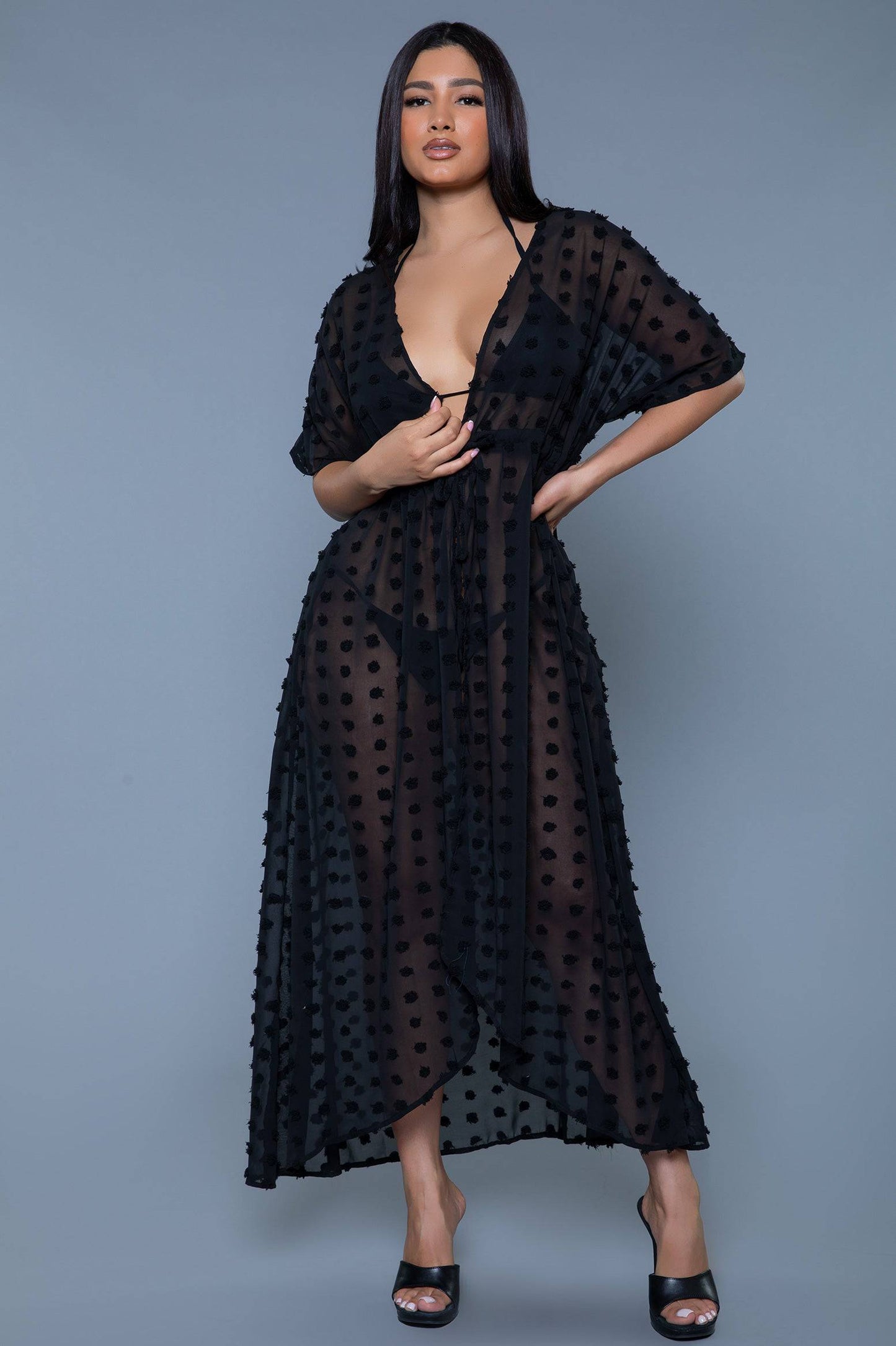 2411 Alice Cover-Up Maxi Dress - Eye Candy Sensation