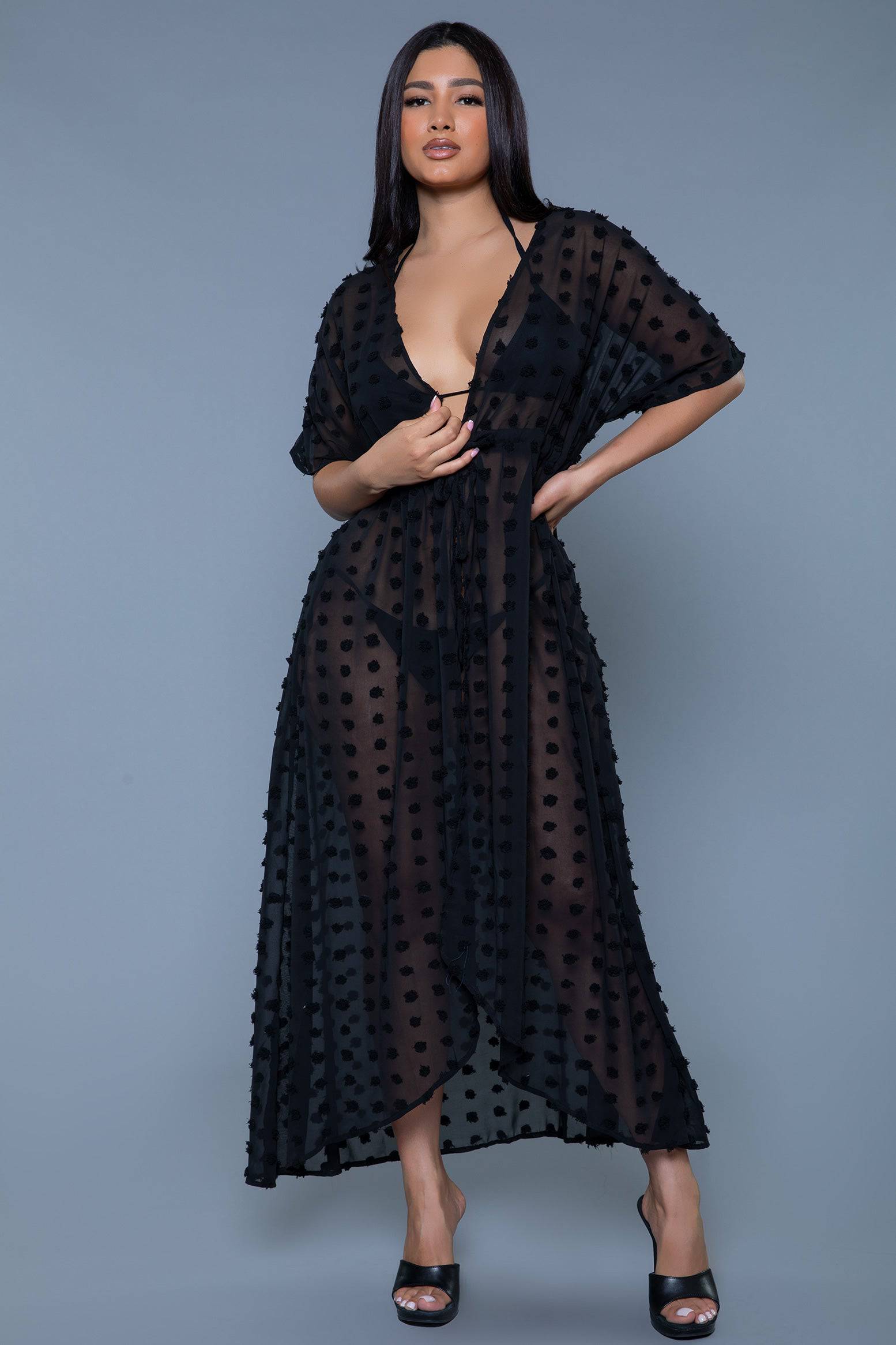 2411 Alice Cover-Up Maxi Dress - Eye Candy Sensation
