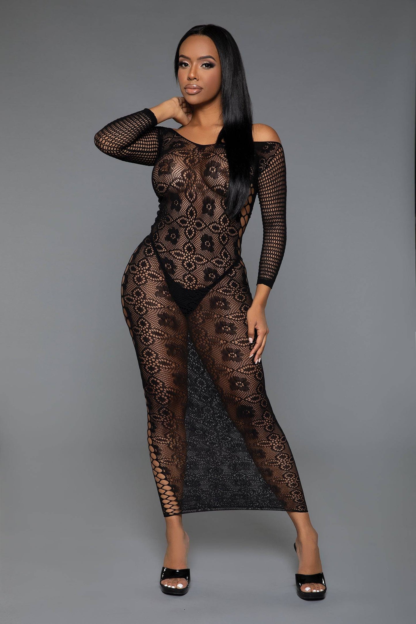 2361 Late Last Night Night Dress - Eye Candy Sensation