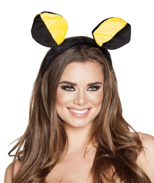 4560 - Yellow/Black Bumble Bee Head Piece Eye Candy Sensation
