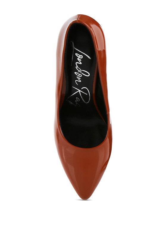 Cuddles Patent Pu High Heeled Sandals Eye Candy Sensation