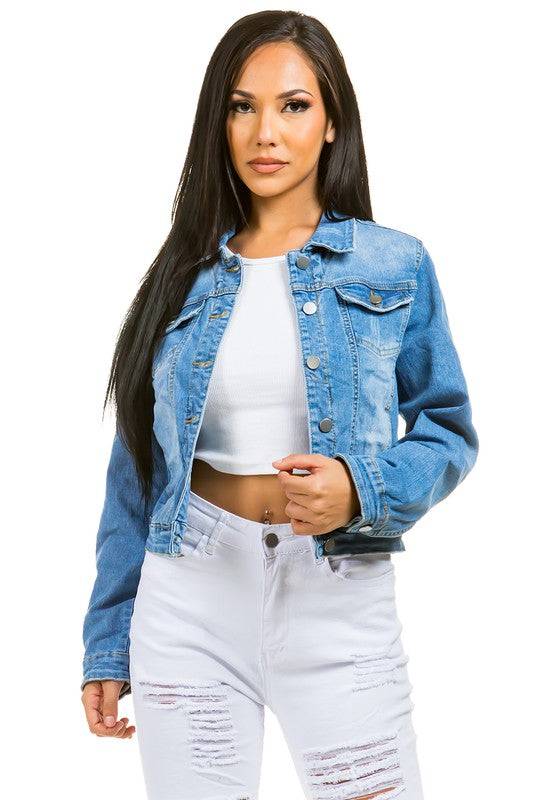 DENIM JACKET Eye Candy Sensation