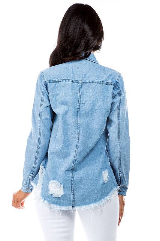 DENIM JACKET Eye Candy Sensation