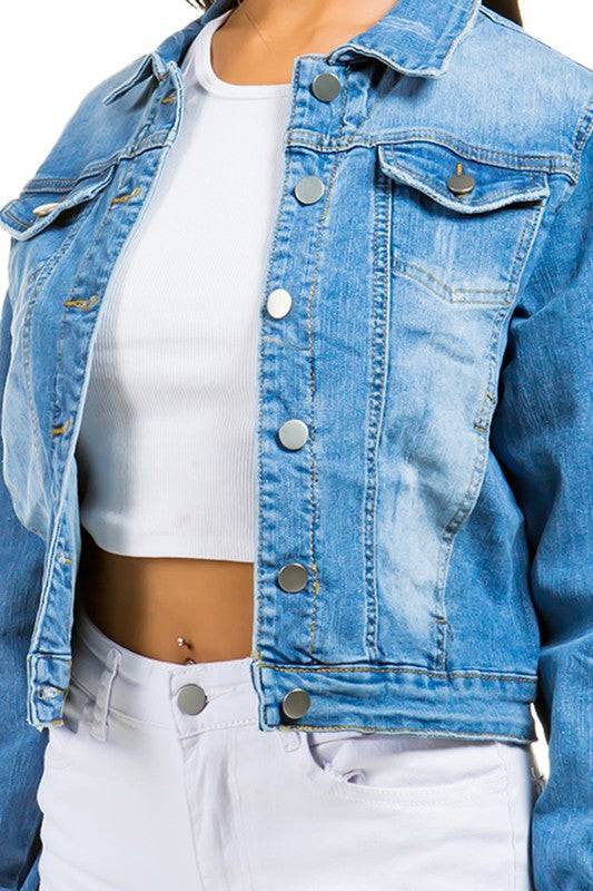 DENIM JACKET Eye Candy Sensation