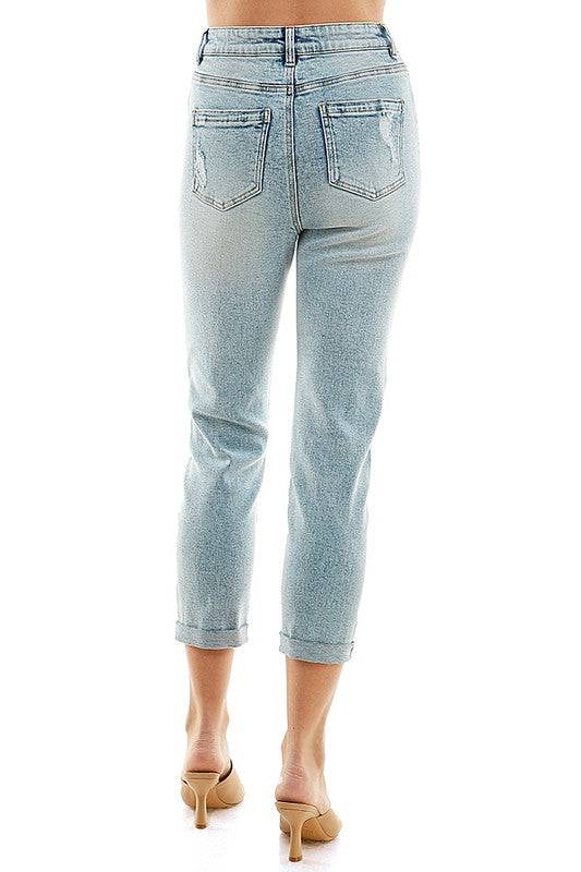 Destructed Cuffed Boyfriend Jean Eye Candy Sensation