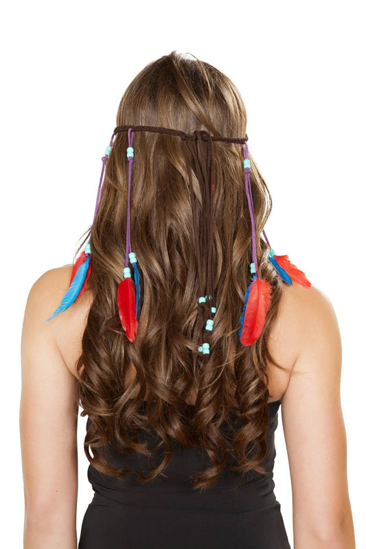 H4726 - Brown Indian Headband Eye Candy Sensation