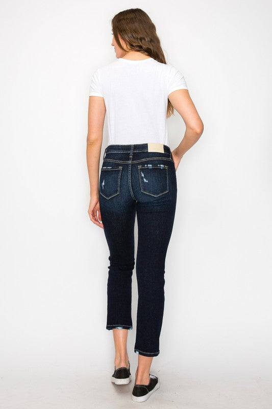 HIGH RISE SKINNY STRAIGHT JEANS Eye Candy Sensation