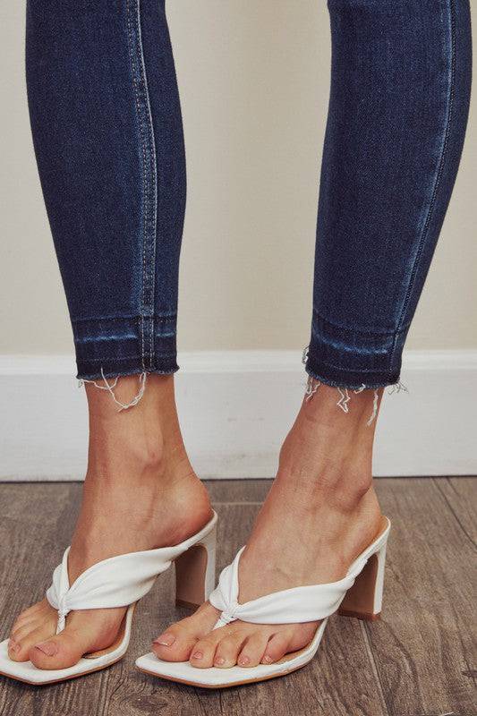 High Rise Ankle Skinny Jeans Eye Candy Sensation