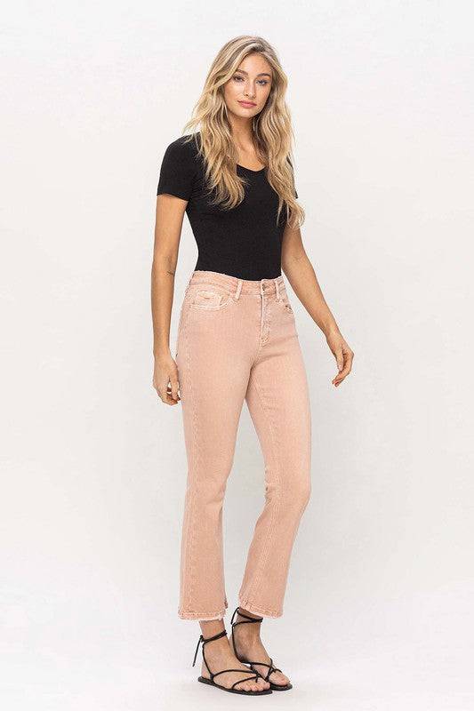 High Rise Kick Flare Eye Candy Sensation