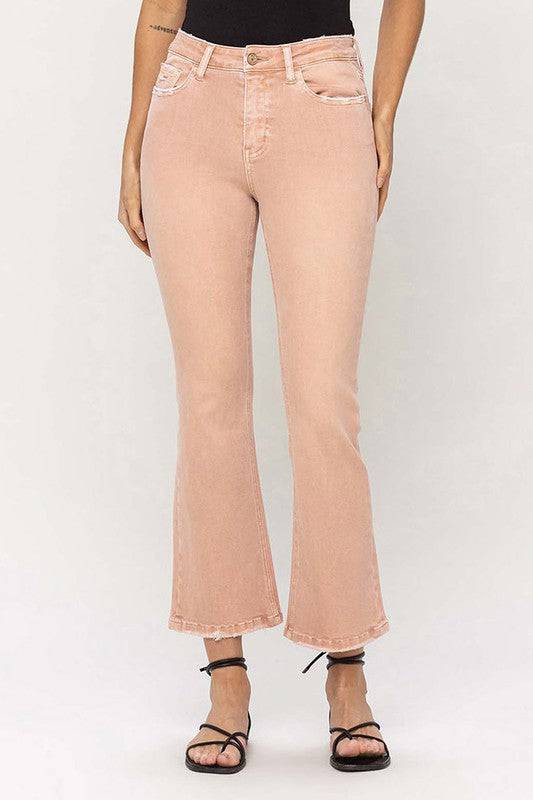 High Rise Kick Flare Eye Candy Sensation