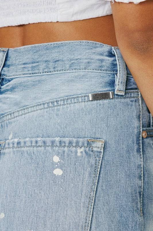 High Rise Slim Straight Jeans Eye Candy Sensation
