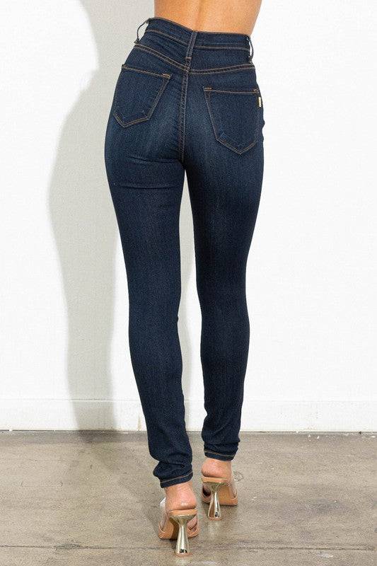 High Waisted Classic Skinny Eye Candy Sensation