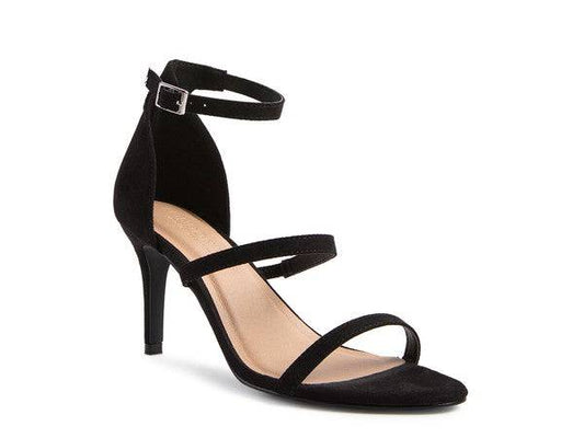 KAZAKI MID HEEL ANKLE STRAP SANDAL Eye Candy Sensation