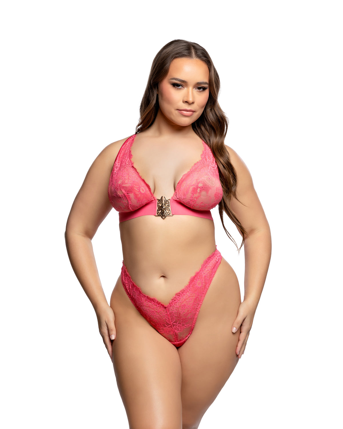 LI1049 - Infinite Lace Halter Set