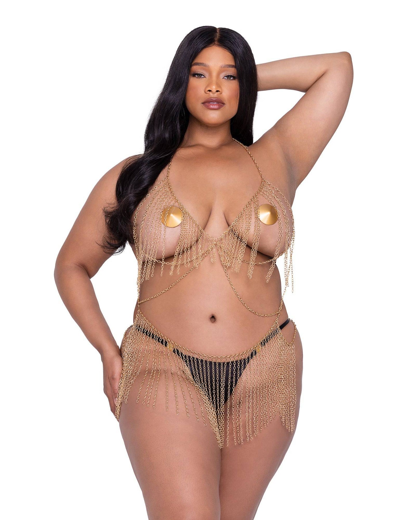 LI645 - Fringe Fetish Body Chain Roma Costume, Inc.