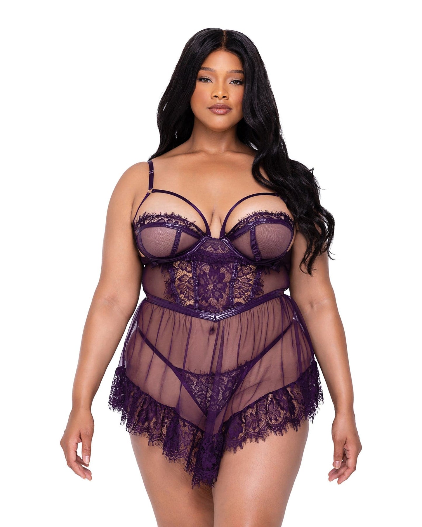 LI655 - Sugar Plum Babydoll 2-Piece Set Roma Costume, Inc.