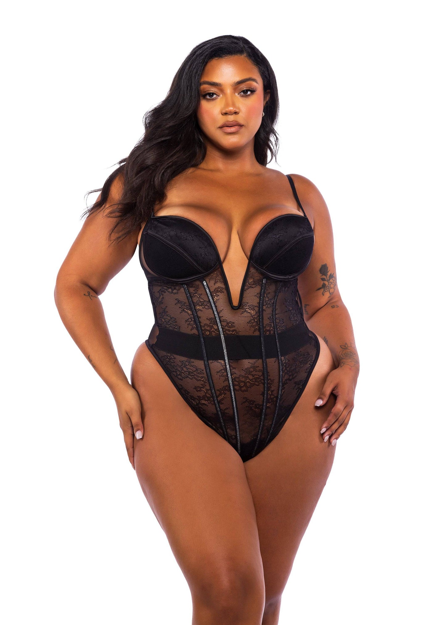 LI711 - Belle Noir Teddy - Eye Candy Sensation