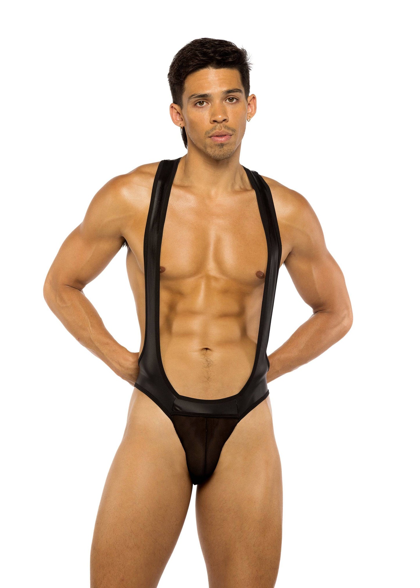LI788 - Mens Wrestling Leotard Jockstrap Singlet - Eye Candy Sensation