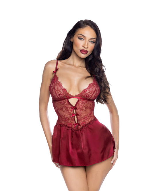 LI838 - Paradise Dream Babydoll 2-Piece Set