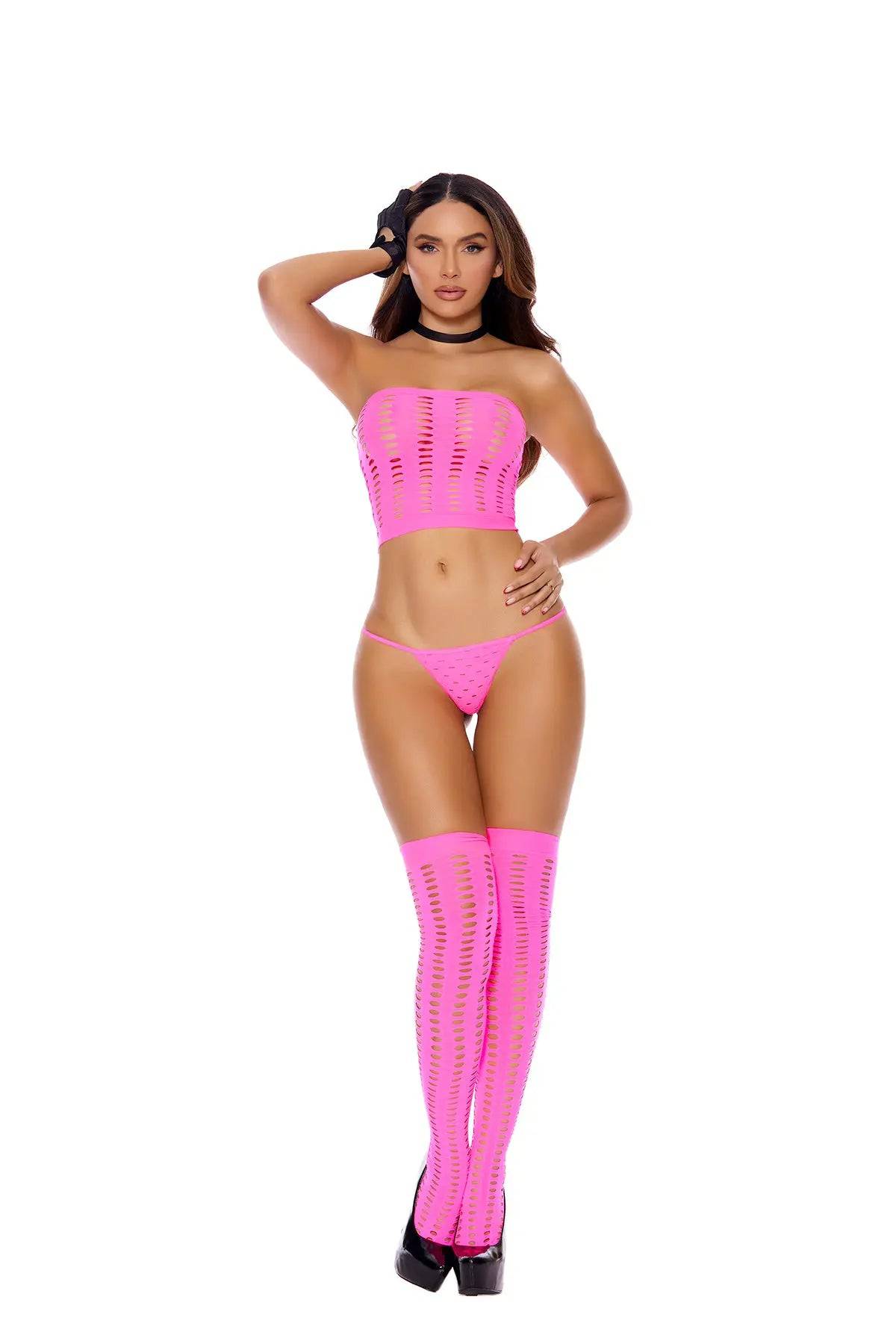 NP TOP, G-STRING & STOCKINGS Eye Candy Sensation