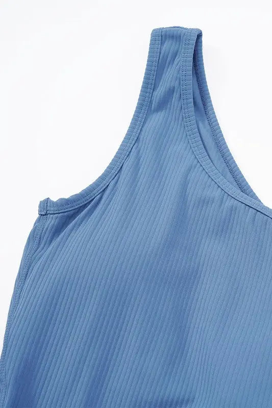 Oblique one-shoulder exercise fitness bodysuits WonderXFans
