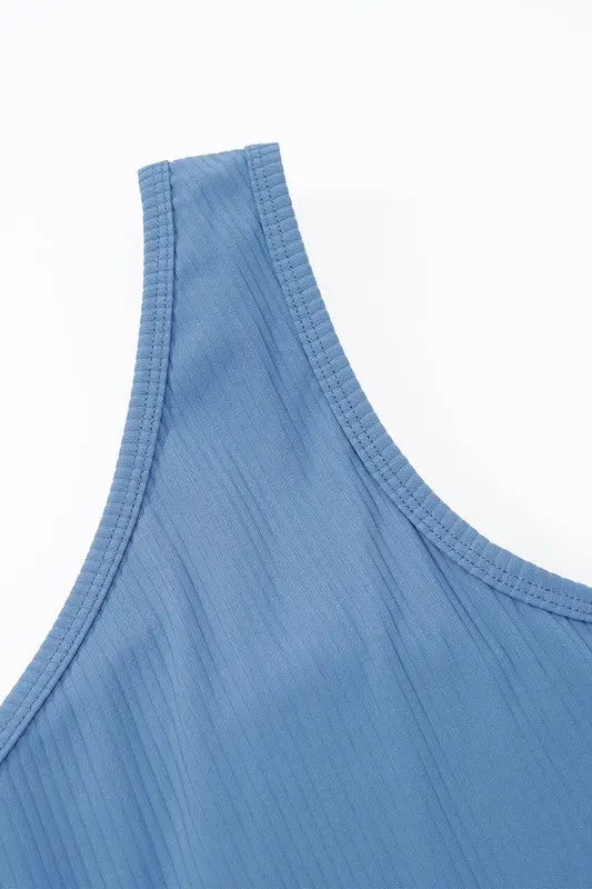 Oblique one-shoulder exercise fitness bodysuits WonderXFans