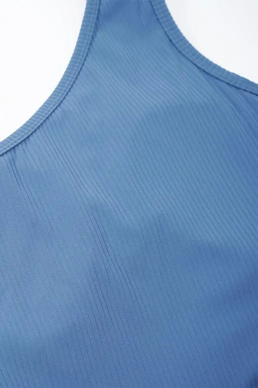 Oblique one-shoulder exercise fitness bodysuits WonderXFans
