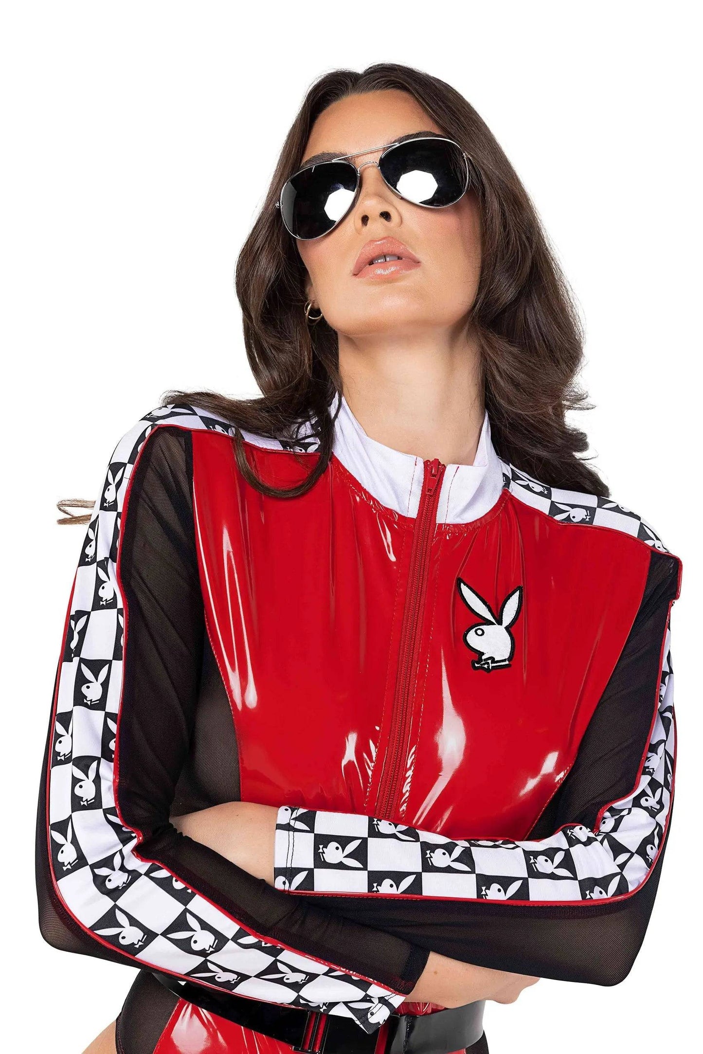 PB121 - 2pc Playboy Racecar Driver Eye Candy Sensation