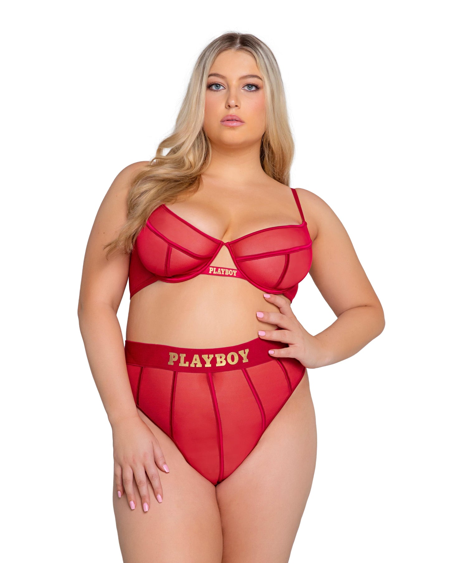 PBLI119 - Playboy Cage 2-Piece Set Roma Confidential