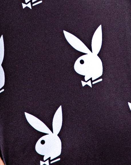 PBLI130 - Playboy Slumber Bunny Romper Roma Confidential