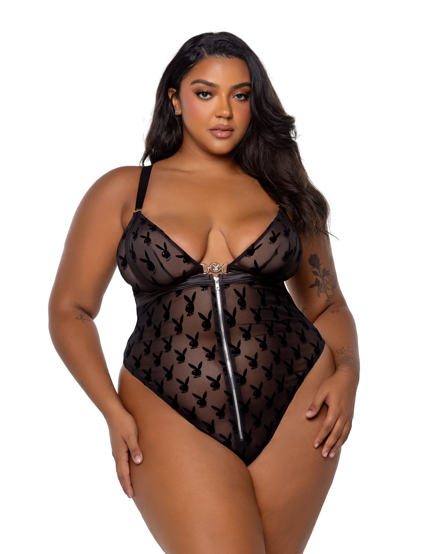 PBLI163 - Playboy Bunny Charm Teddy Roma Costume, Inc.