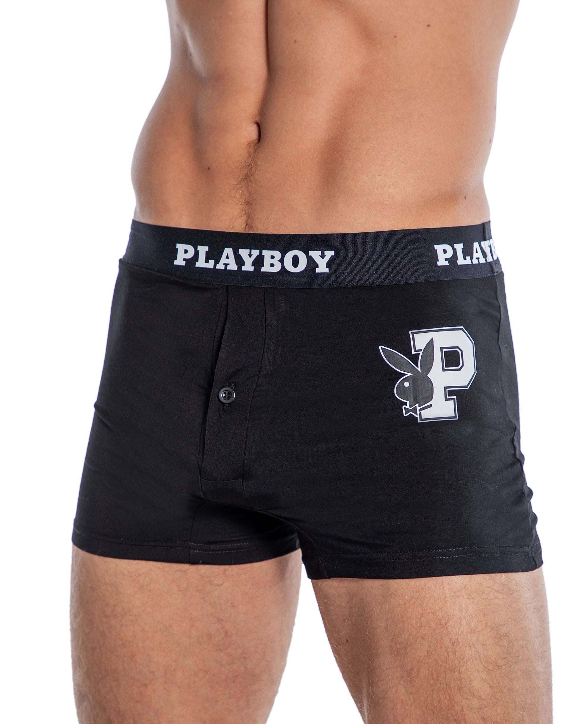 PBLI170 - Playboy Mens Varsity Modal Boxer Briefs Roma Costume, Inc.