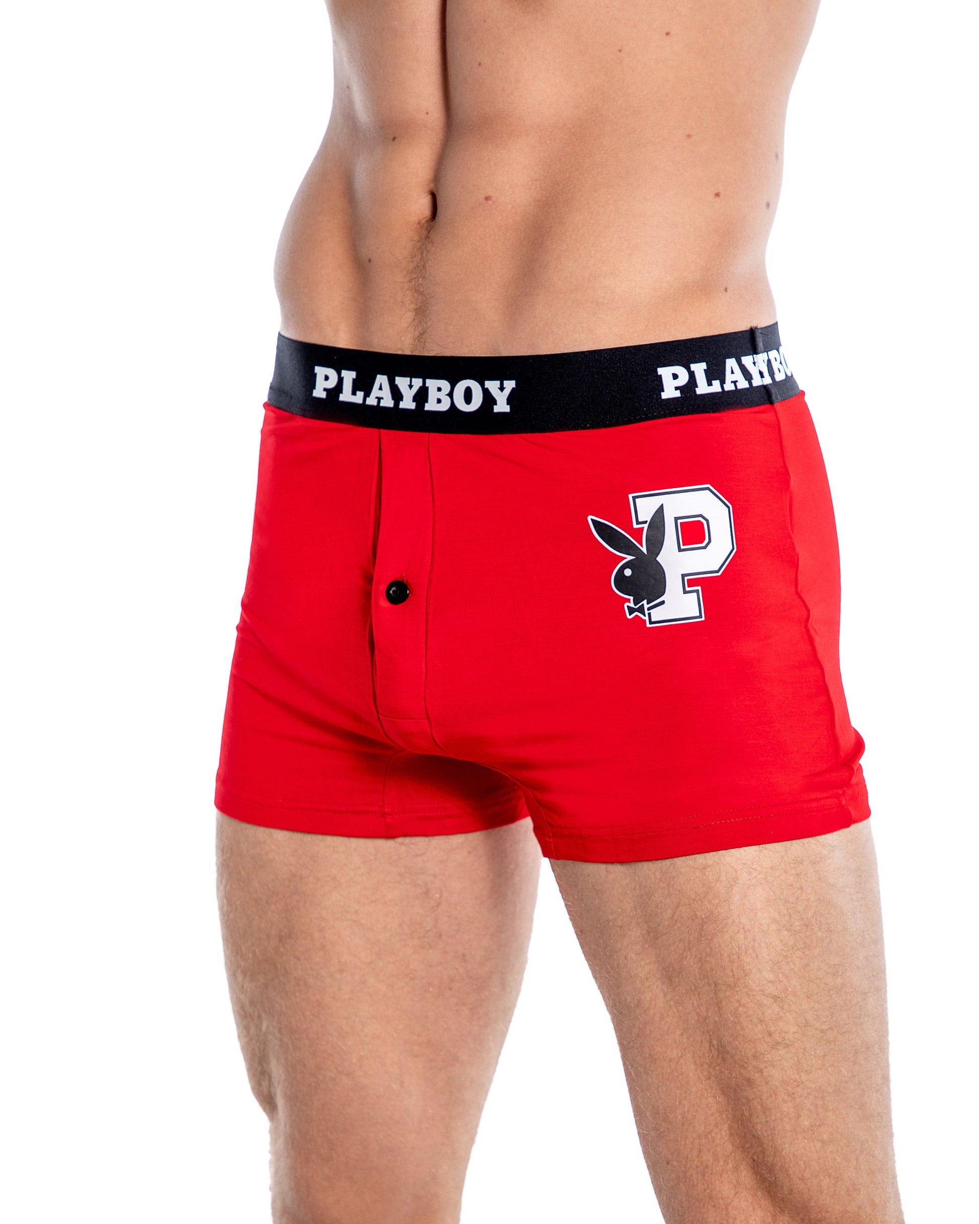 PBLI170 - Playboy Mens Varsity Modal Boxer Briefs Roma Costume, Inc.