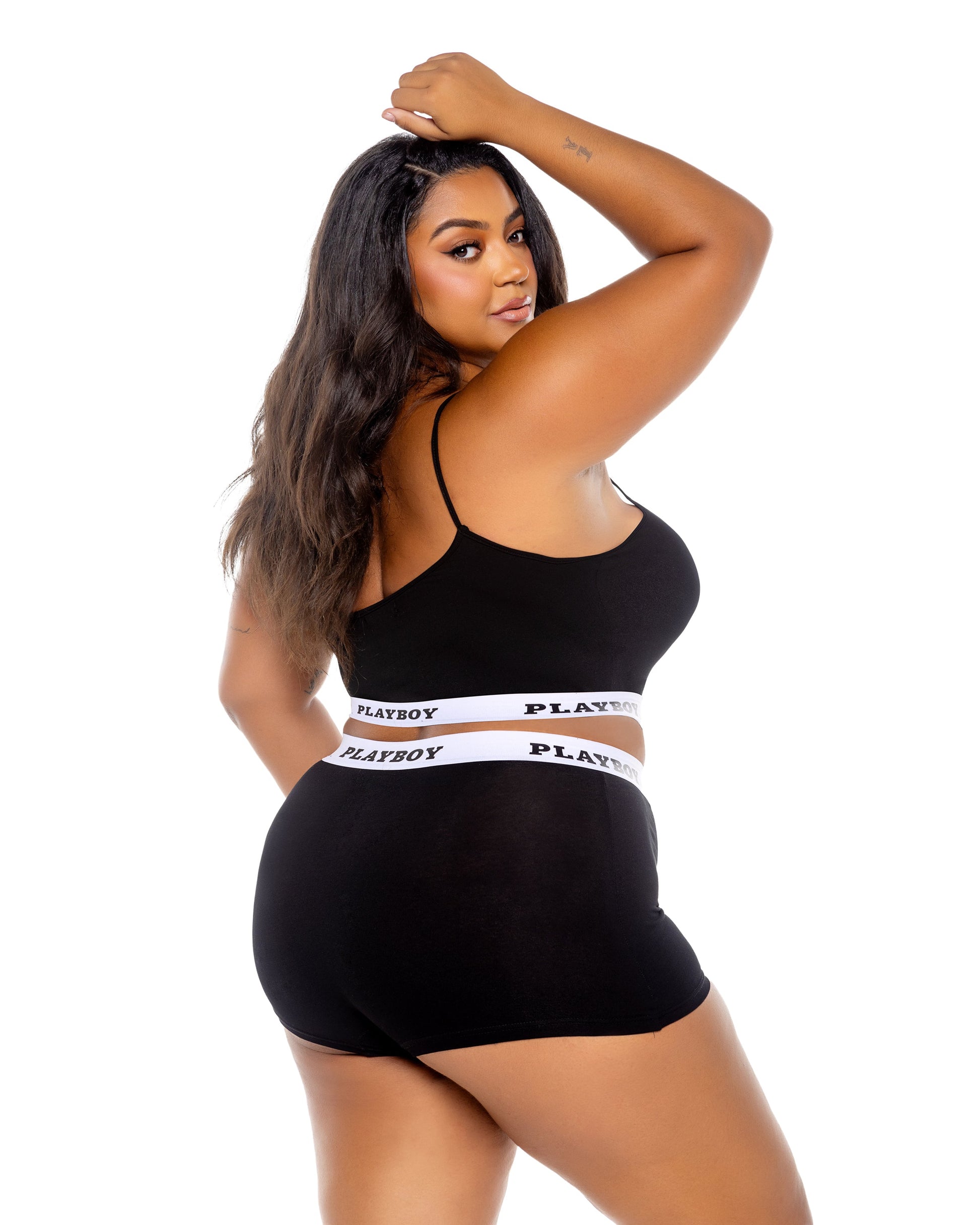 PBLI172 - Playboy Bunny Sport Lounge Bralette 2pc Set Roma Costume, Inc.