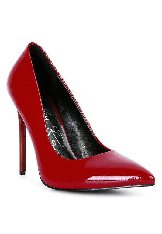 Personated Stiletto Heel Pumps Eye Candy Sensation