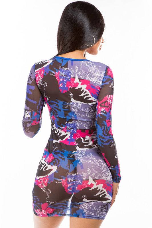 SEXY PARTY MINI DRESS Eye Candy Sensation