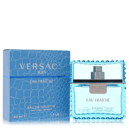 Versace Man Eau Fraiche Eau De Toilette Spray (Blue) By Versace Versace