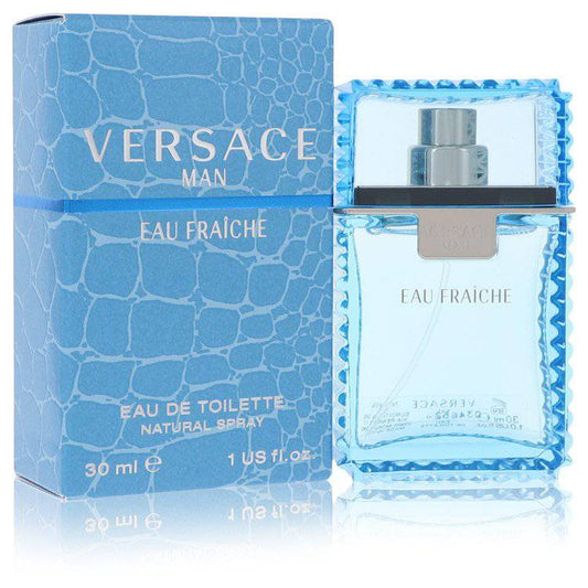 Versace Man Eau Fraiche Eau De Toilette Spray (Blue) By Versace Versace