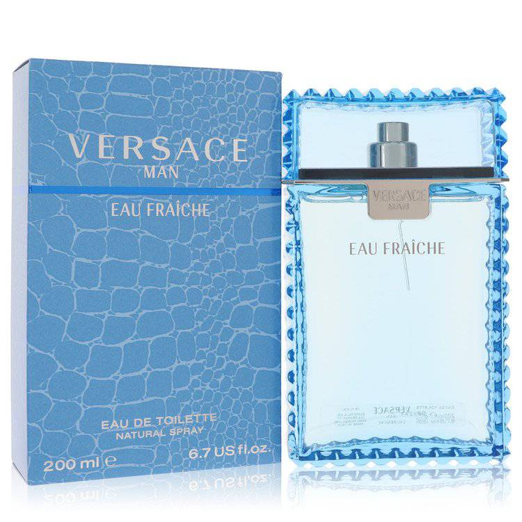 Versace Man Eau Fraiche Eau De Toilette Spray (Blue) By Versace Versace