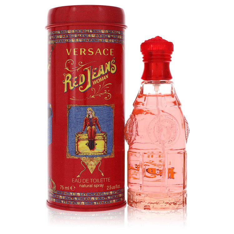 Red Jeans Eau De Toilette Spray By Versace Versace
