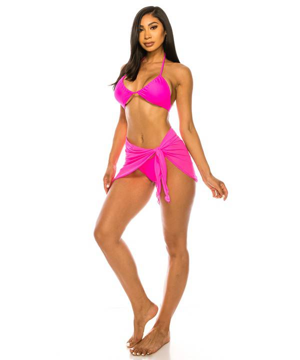 THREE PIECE SET Mermaid Swimwear