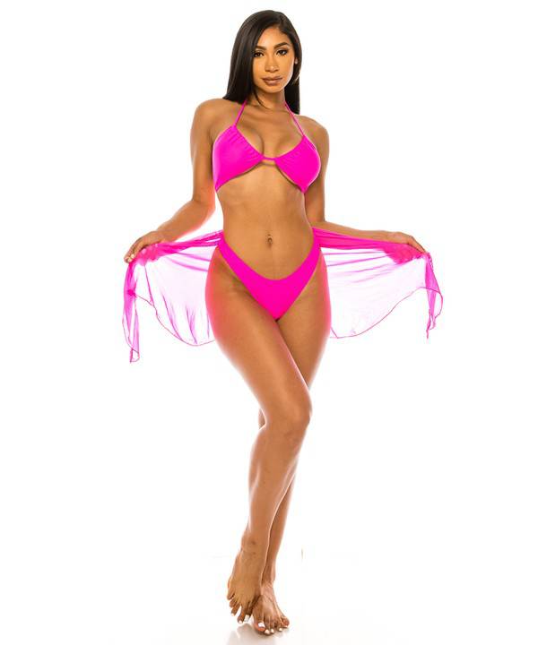 THREE PIECE SET Mermaid Swimwear