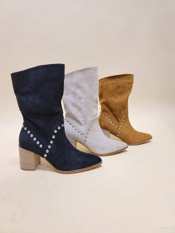 BRIGITTA-MIDI BOOTS Let's See Style