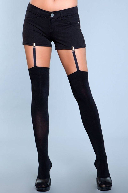 1928 Hanging On Clip Garter Thigh Highs Eye Candy Sensation
