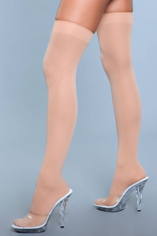 1932 Opaque Nylon Thigh Highs Eye Candy Sensation